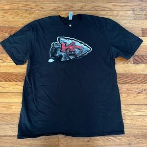 Men’s Black Fanatics Kansas City Chiefs Shirt.